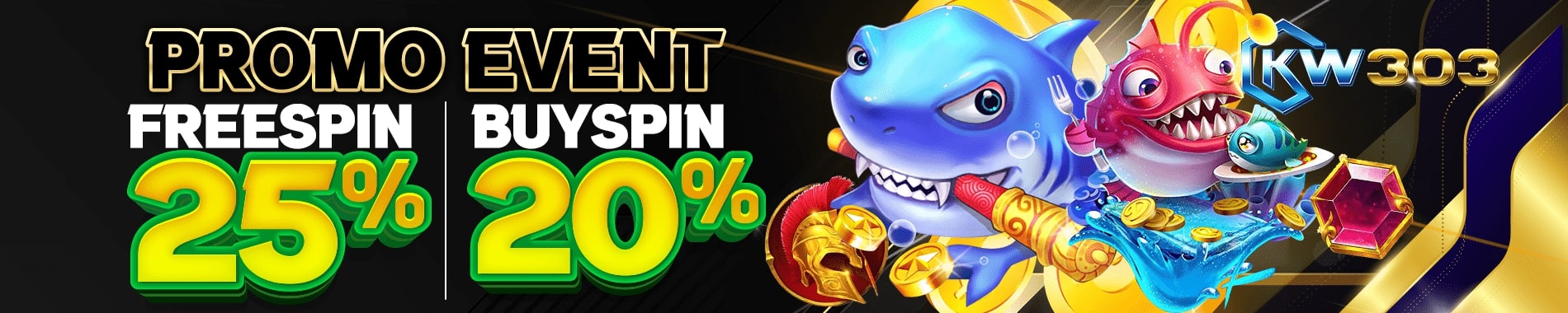 EVENT FREESPIN BONUS 25% 